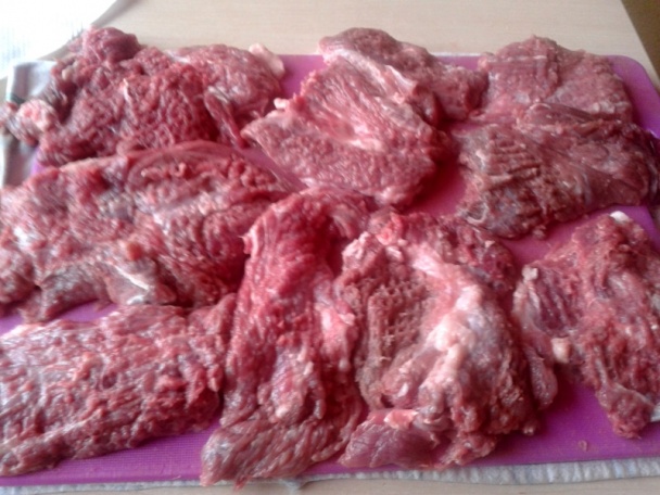 Hovädzie plátky na šampiňónoch (fotorecept) - obrázok 2