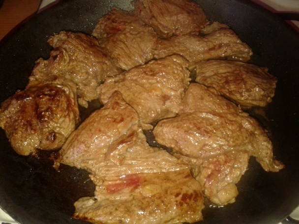 Hovädzie plátky na šampiňónoch (fotorecept) - obrázok 3