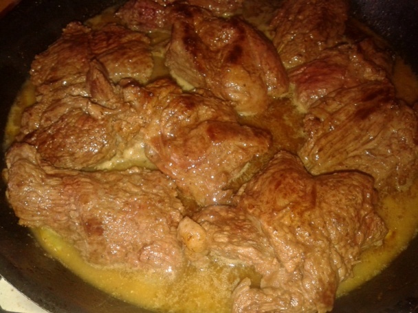 Hovädzie plátky na šampiňónoch (fotorecept) - obrázok 8