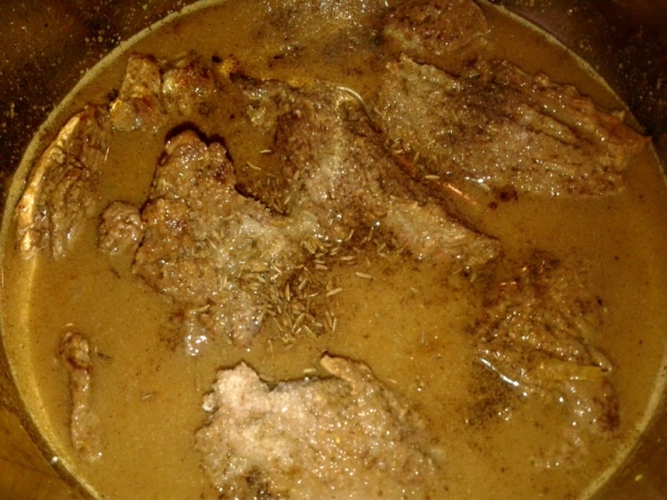 Hovädzie plátky na šampiňónoch (fotorecept) - obrázok 9