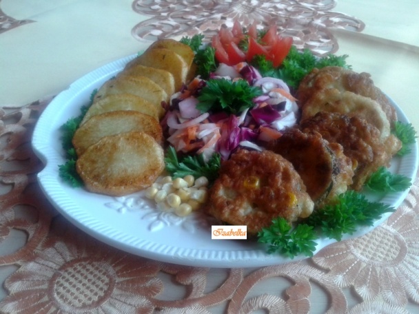 Cukina v šunkovo-kukuricovom cestíčku (fotorecept) - obrázok 9