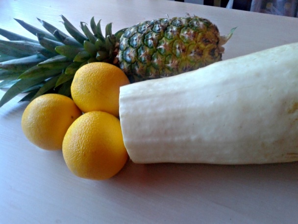 Tekvicovo-ananásovo-pomarančový džem s rumom a orechmi (fotorecept) - obrázok 1