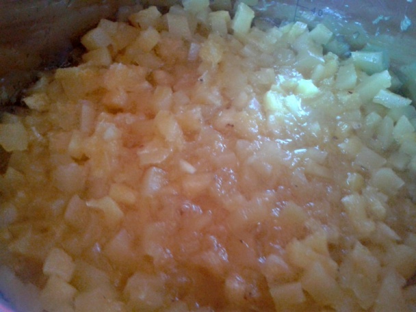 Tekvicovo-ananásovo-pomarančový džem s rumom a orechmi (fotorecept) - obrázok 6