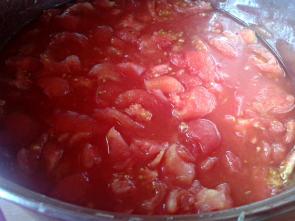 Paradajkovo-jablkový lekvár s hruškami a so zázvorom (fotorecept) - obrázok 1