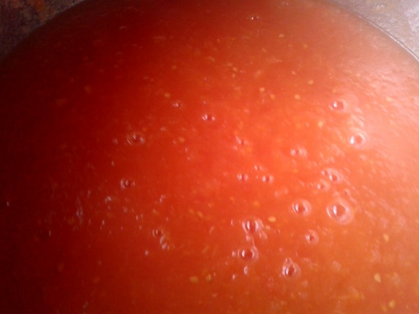 Paradajkovo-jablkový lekvár s hruškami a so zázvorom (fotorecept) - obrázok 3
