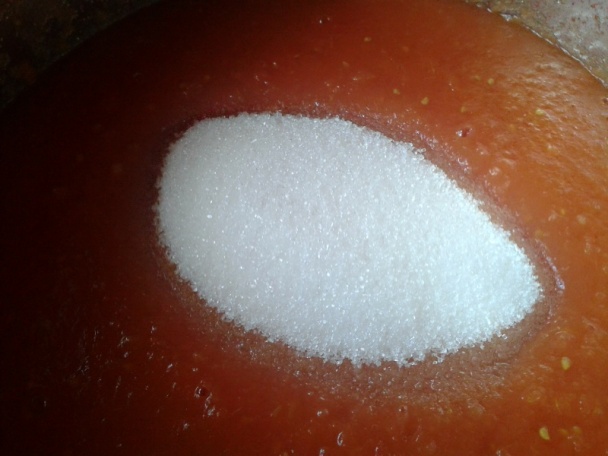 Paradajkovo-jablkový lekvár s hruškami a so zázvorom (fotorecept) - obrázok 4