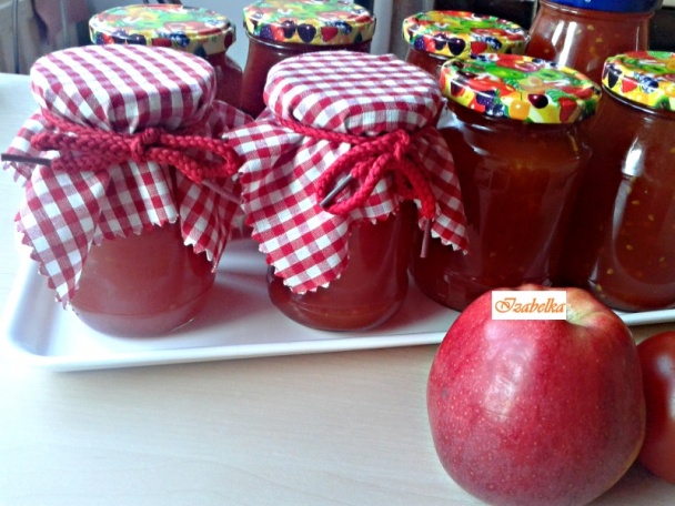 Paradajkovo-jablkový lekvár s hruškami a so zázvorom (fotorecept) - obrázok 9