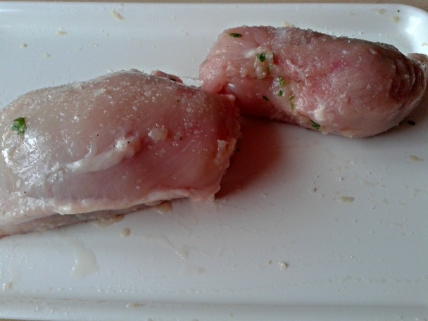 Kuracie prsia plnené ananásom s hrozienkovou ryžou (fotorecept) - obrázok 5