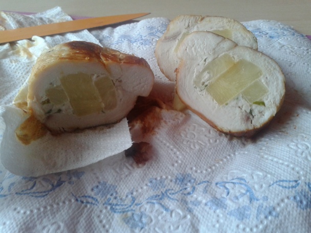 Kuracie prsia plnené ananásom s hrozienkovou ryžou (fotorecept) - obrázok 9