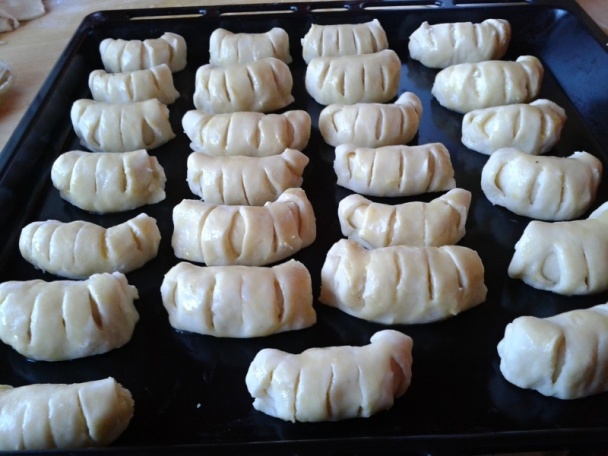 Sadlové hrebienky plnené tvarohom (fotorecept) - obrázok 19