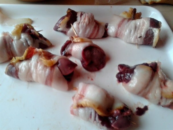 Kuracie pečienky v slaninovom kožúšku (fotorecept) - obrázok 3