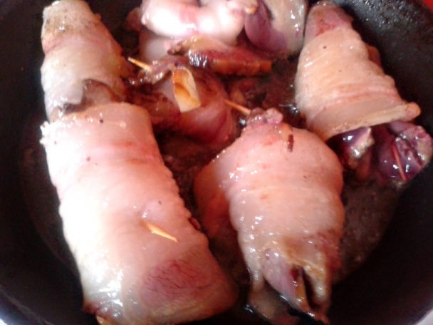 Kuracie pečienky v slaninovom kožúšku (fotorecept) - obrázok 4