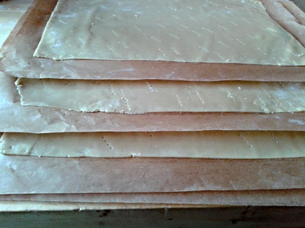 Medové rezy s orechovým krémom (fotorecept) - obrázok 7