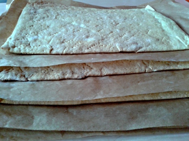 Medové rezy s orechovým krémom (fotorecept) - obrázok 8