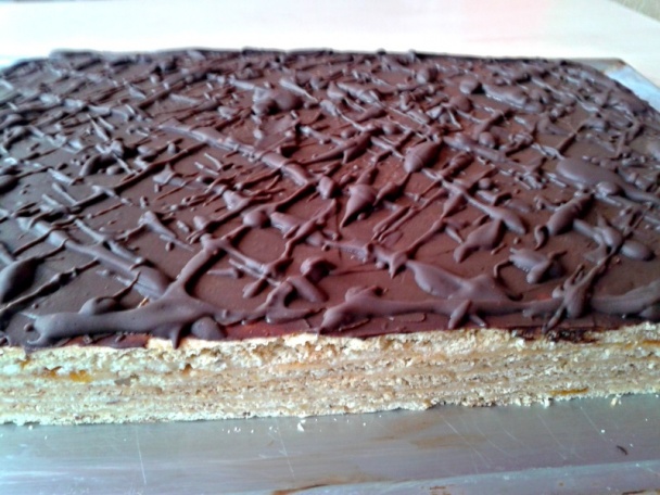 Medové rezy s orechovým krémom (fotorecept) - obrázok 12