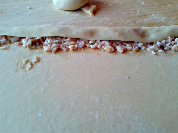 Uzlíky plnené šunkou s bryndzou a slaninkou (fotorecept) - obrázok 7