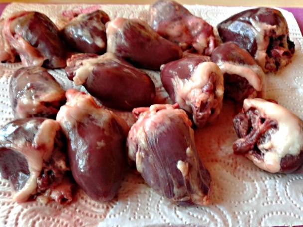 Morčacie srdiečka na červenom víne (fotorecept) - obrázok 1