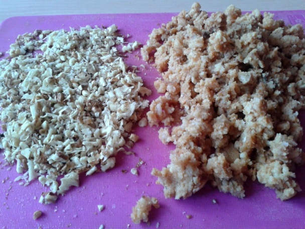 Škvarkovo-orechové štangličky (fotorecept) - obrázok 1