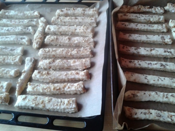 Škvarkovo-orechové štangličky (fotorecept) - obrázok 16