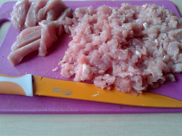 Mleté morčacie prsia plnené syrom s pamajoránom (fotorecept) - obrázok 1