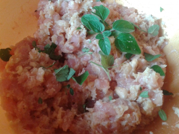 Mleté morčacie prsia plnené syrom s pamajoránom (fotorecept) - obrázok 3