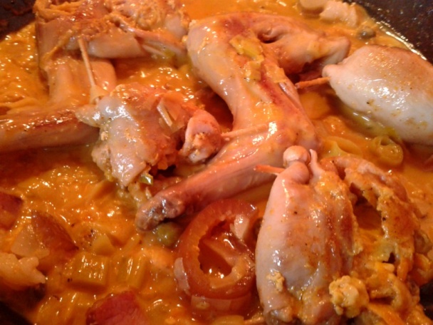 Králičie beháky na póre a bielom víne (fotorecept) - obrázok 6