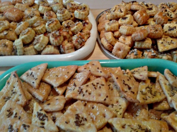 Bryndzové pečivo s cibuľou a orechmi (fotorecept) - obrázok 7