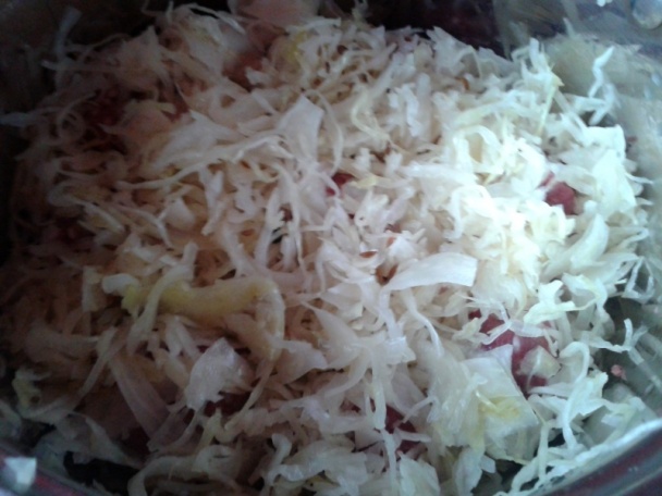 Hovädzie guľky v kyslej kapuste (fotorecept) - obrázok 9