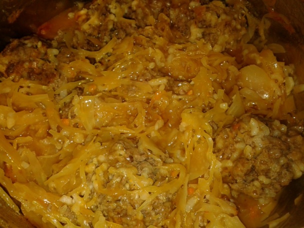 Hovädzie guľky v kyslej kapuste (fotorecept) - obrázok 11