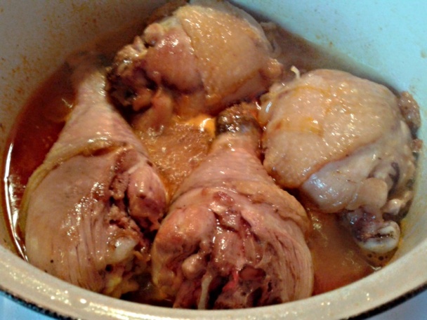 Farmárske kuracie stehná s hríbami na smotane a mrkvovými nokerlami (fotorecept) - obrázok 5