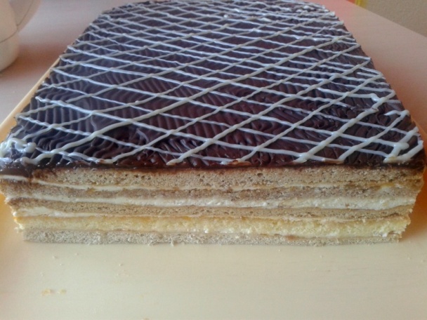 Medovo-perníkové rezy s mascarpone čokoládovým krémom (fotorecept) - obrázok 17