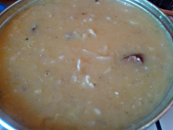 Bôbkapusta s údeným rebierkom, klobáskou a vylúskaným bôbom (fotorecept) - obrázok 7