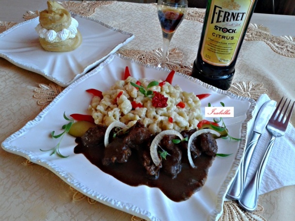 Hovädzie kocky s fernetom a kakaom (fotorecept) - obrázok 8