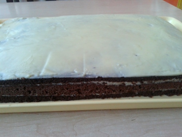 Kakaové rezy s krupicovým krémom a Fernetom (fotorecept) - obrázok 11