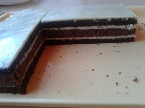 Kakaové rezy s krupicovým krémom a Fernetom (fotorecept) - obrázok 12