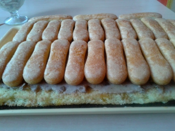 Gaštanové rezy so želé piškótami (fotorecept) - obrázok 13