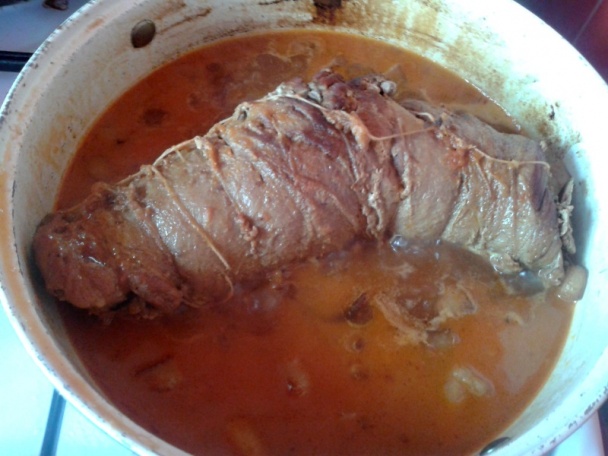 Rolovaná hovädzia slabina v leče (fotorecept) - obrázok 8