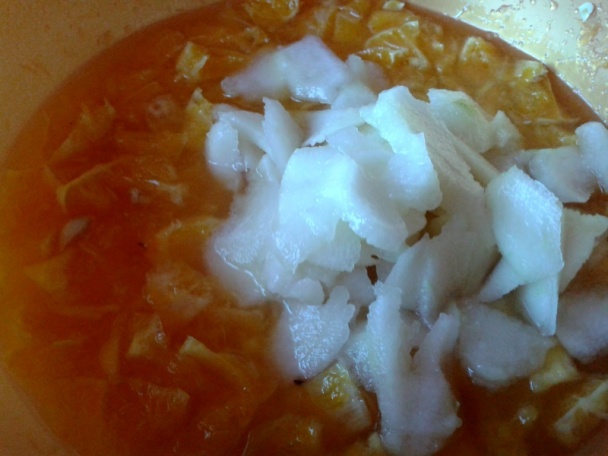 Pomarančovo-hruškový džem (fotorecept) - obrázok 1