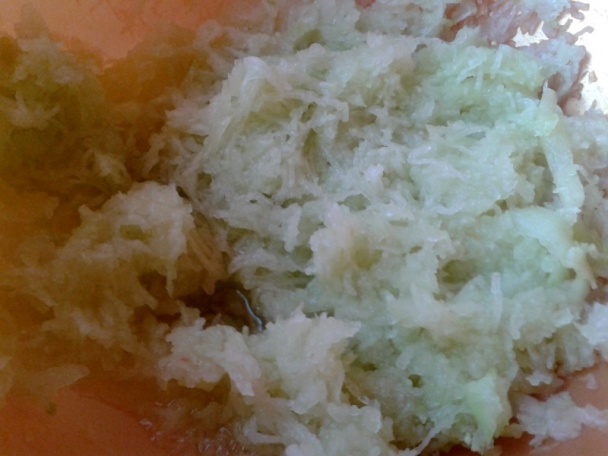 Tekvicové halušky s tvarohom, cibuľkou a slaninou (fotorecept) - obrázok 3