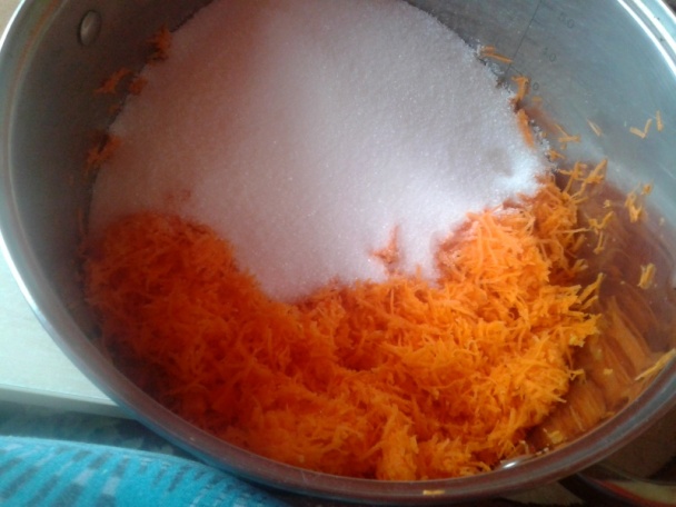 Mrkvový džem s orechmi a levanduľou (fotorecept) - obrázok 6