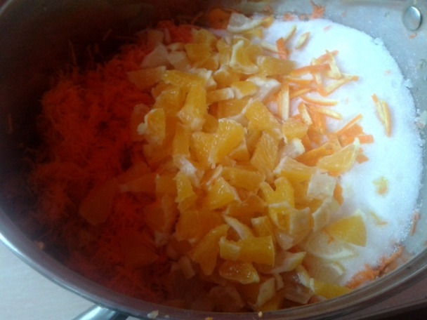 Mrkvový džem s orechmi a levanduľou (fotorecept) - obrázok 7