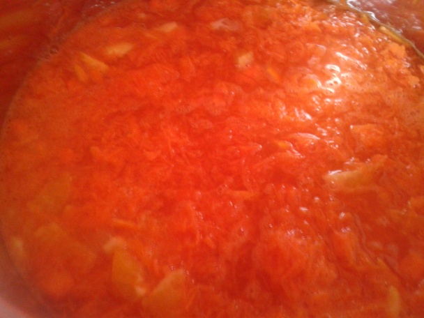 Mrkvový džem s orechmi a levanduľou (fotorecept) - obrázok 8