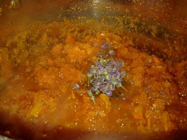 Mrkvový džem s orechmi a levanduľou (fotorecept) - obrázok 13