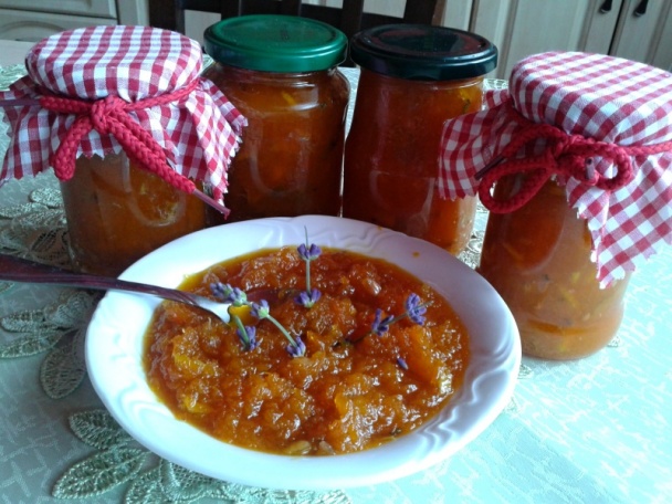 Mrkvový džem s orechmi a levanduľou (fotorecept) - obrázok 15