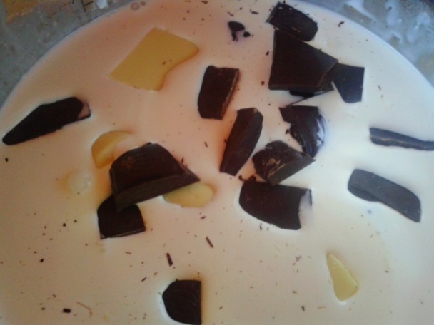 Čokoládové rezy s parížskou šľahačkou (fotorecept) - obrázok 1