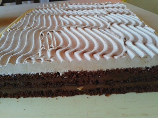 Čokoládové rezy s parížskou šľahačkou (fotorecept) - obrázok 8