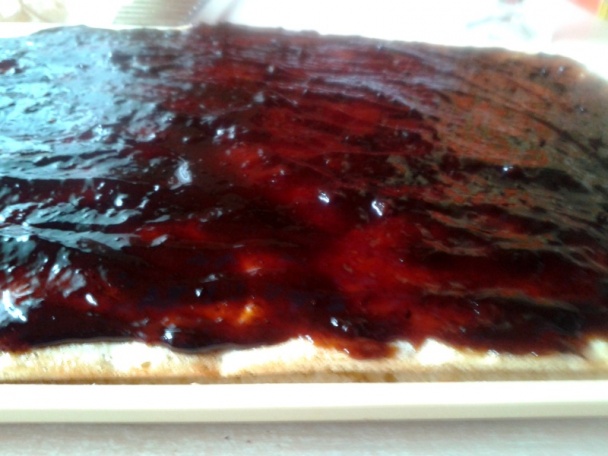 Jablková piškóta s hroznovým lekvárom (fotorecept) - obrázok 9