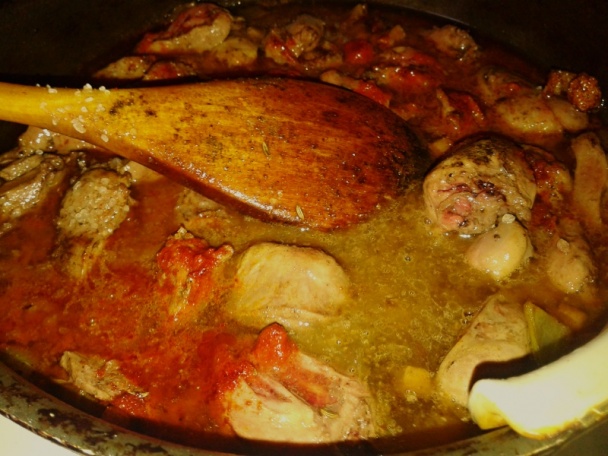 Morčacie srdiečka s hlivou na smotane so zemiakovou knedľou (fotorecept) - obrázok 5