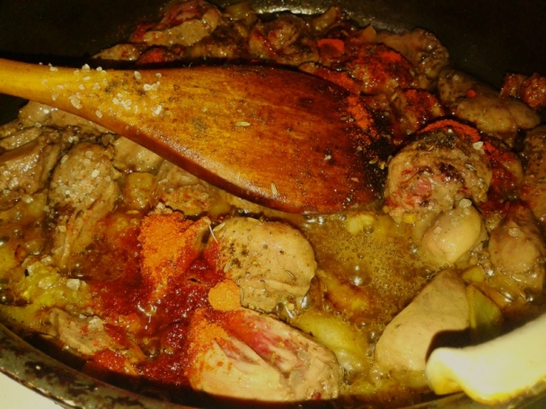 Morčacie srdiečka s hlivou na smotane so zemiakovou knedľou (fotorecept) - obrázok 6