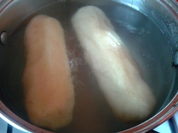 Morčacie srdiečka s hlivou na smotane so zemiakovou knedľou (fotorecept) - obrázok 14